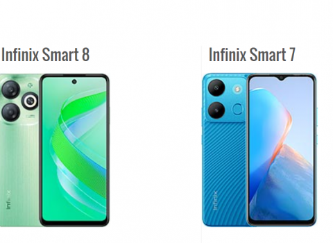 الاختلافات الرئيسية بين Infinix Smart 8 وInfinix Smart 7